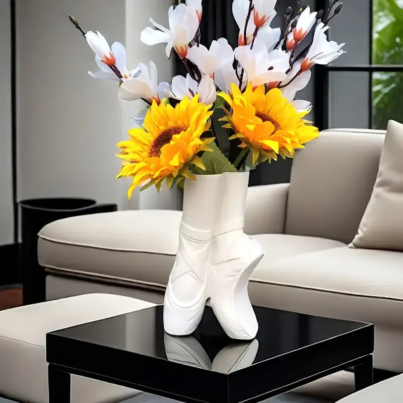 Fashionable Ballet Shoes Vase