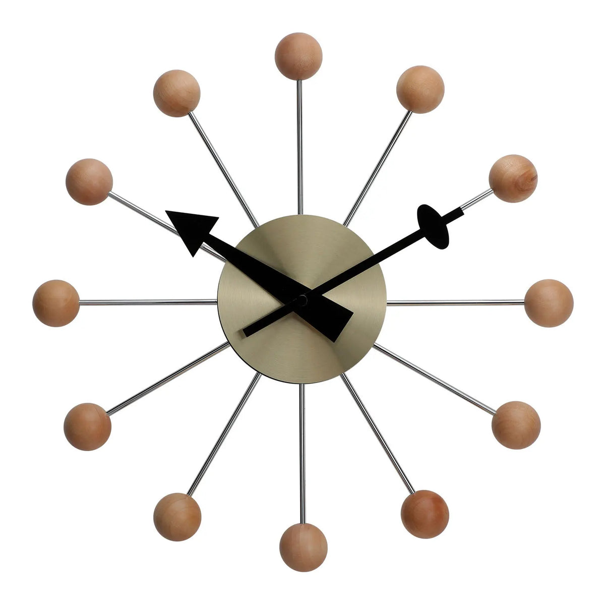Modern Silent Pop Colour Ball Wall Clock