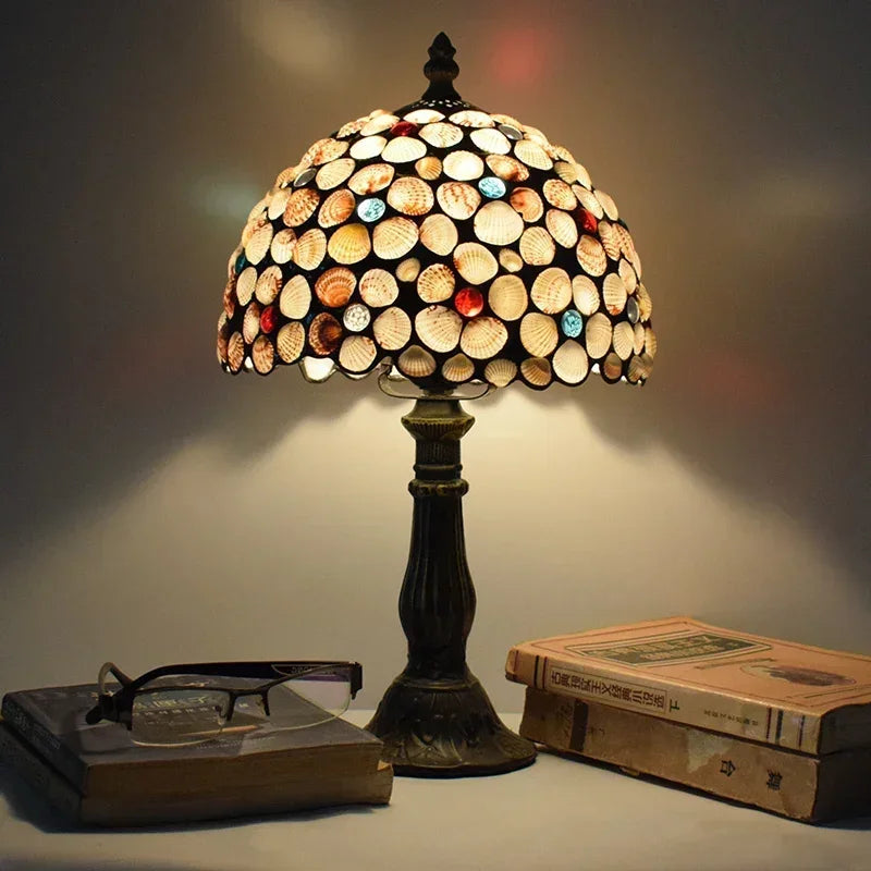 Retro Shell Table Lamp