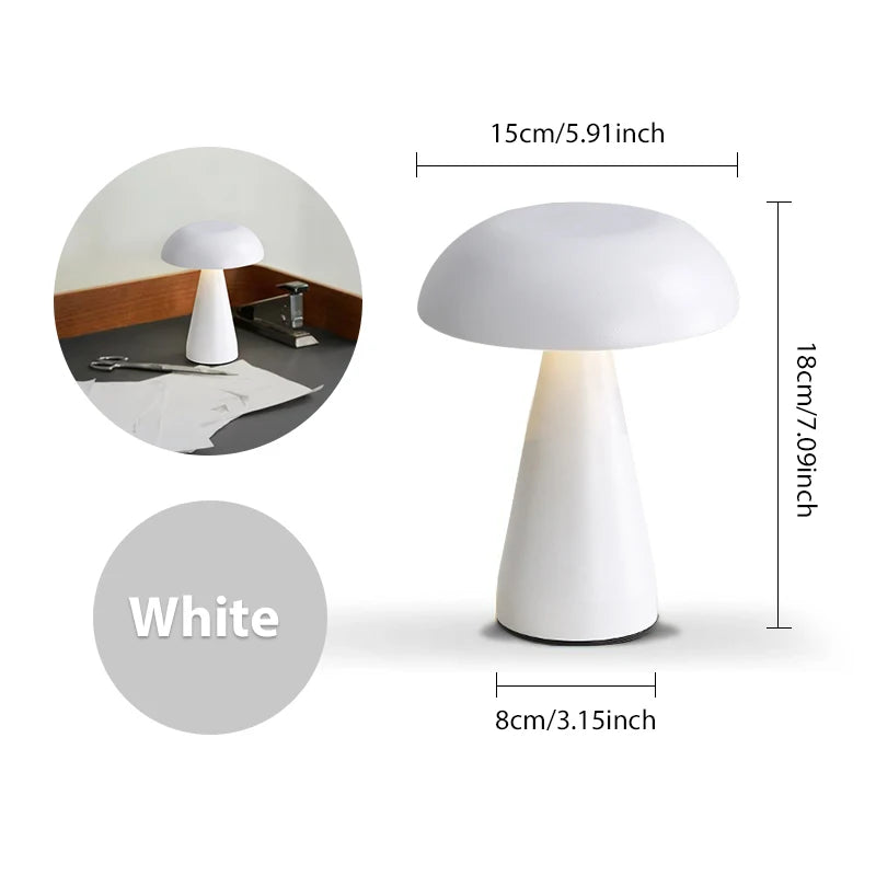 The Aura Mushroom Lamp