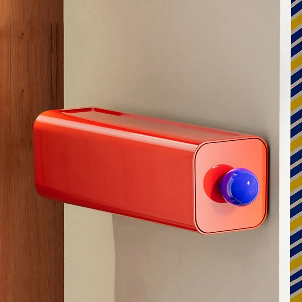 Wall-Mounted Push-Drawer Storage Box