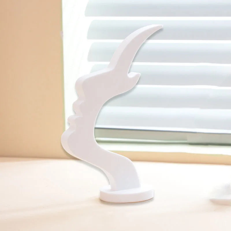 Creative Side Face Shaped Eyeglass Holder Stand