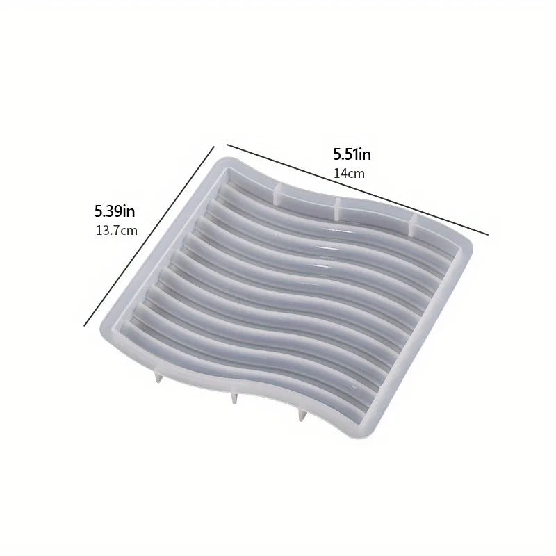 DIY Wave Tray Silicone Mold