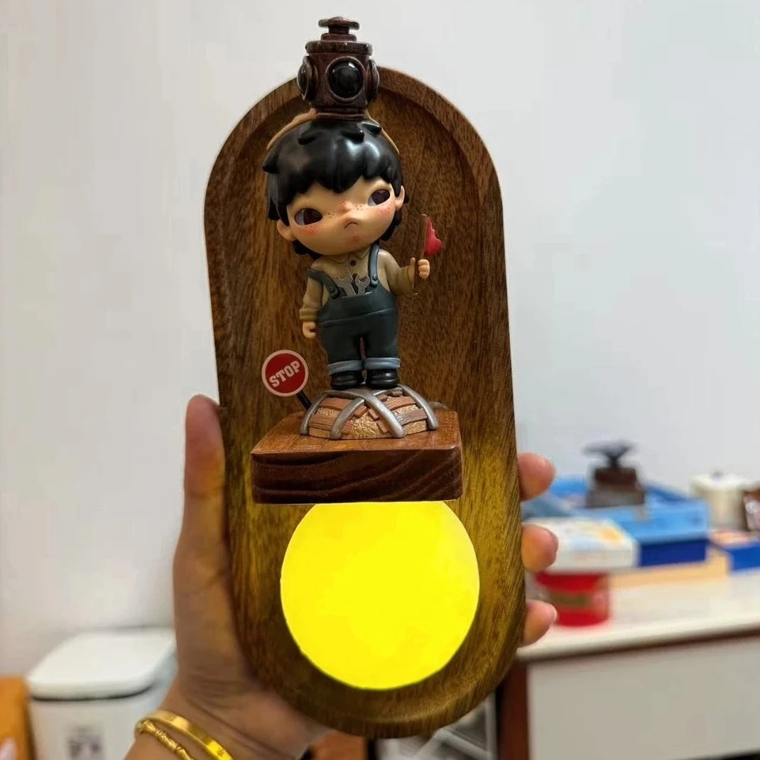 Moon Night Light Fridge Magnets