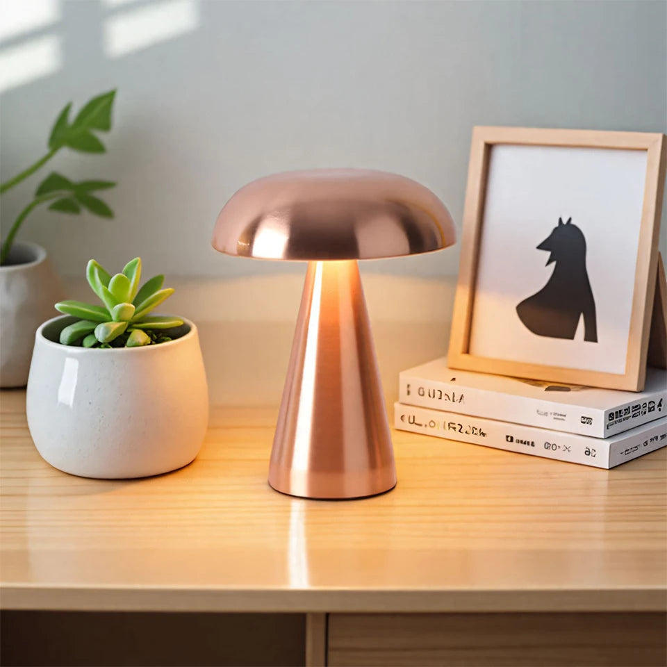 The Aura Mushroom Lamp