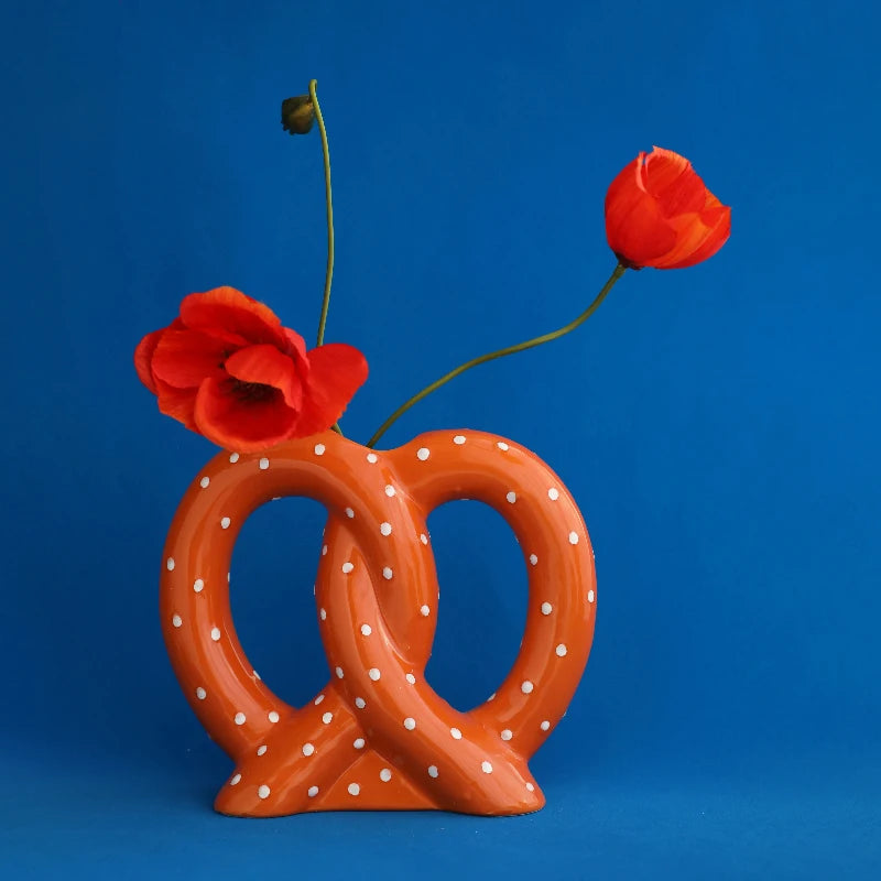 Nordic Creative Pasta & Pretzel Ceramic Vases