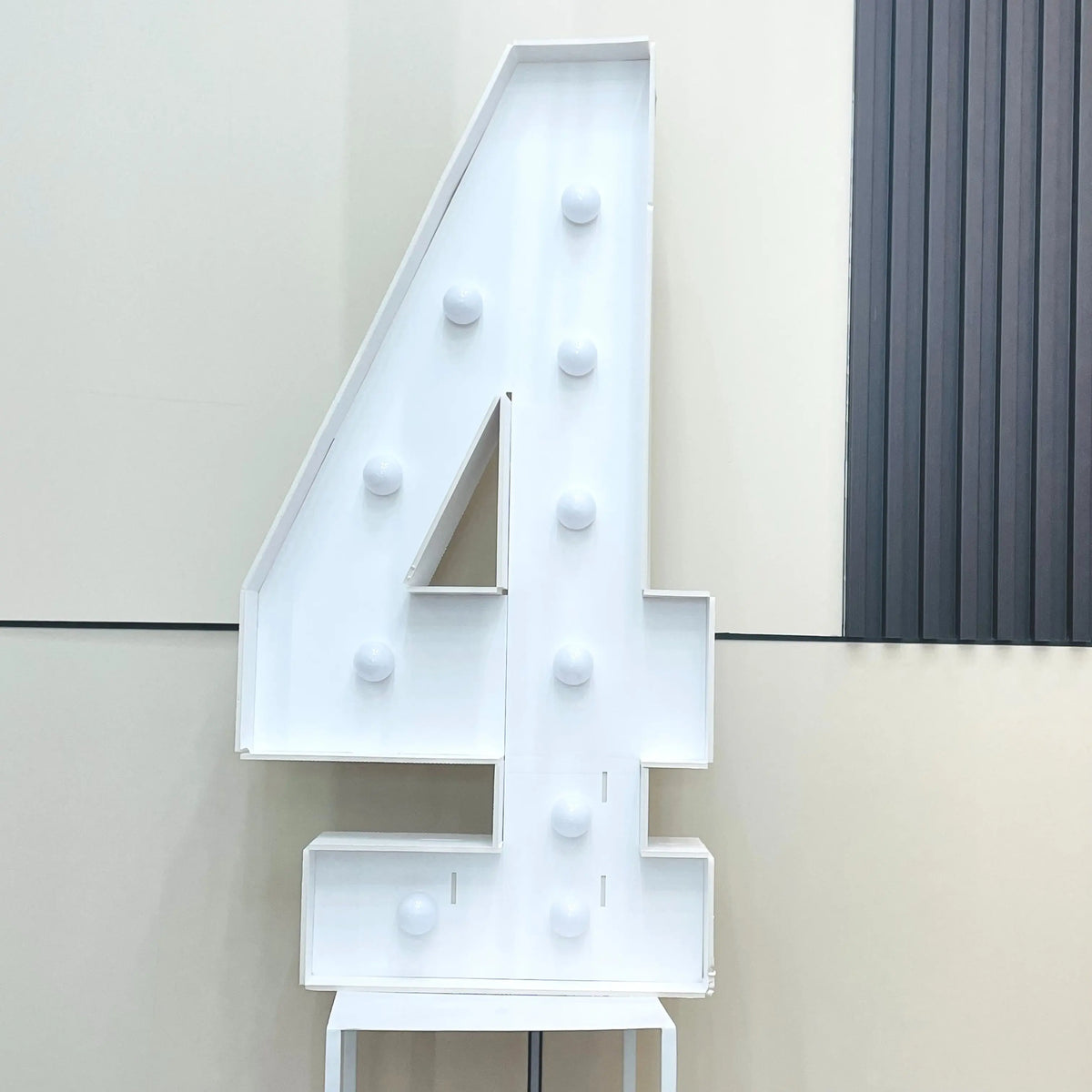 LED Light-Up Marquee Number Board