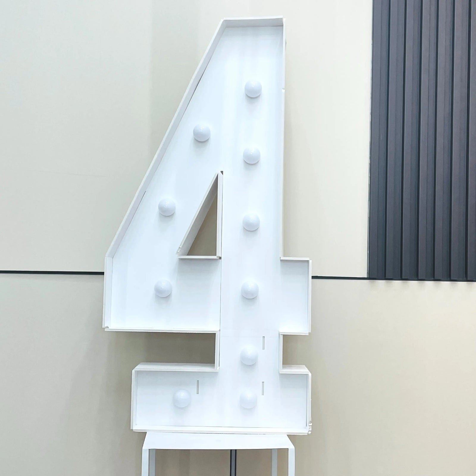 LED Light-Up Marquee Number Board