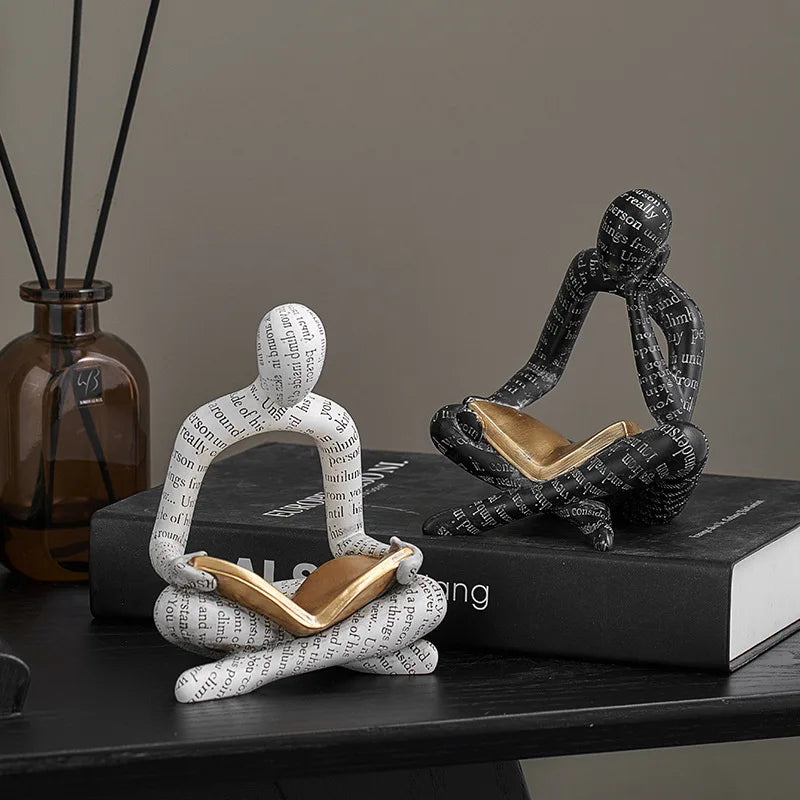 The Abstract Reader Sculpture