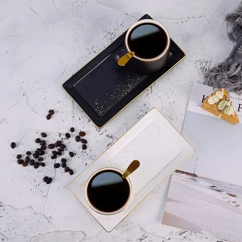 Ceramic Coffee Cup Set