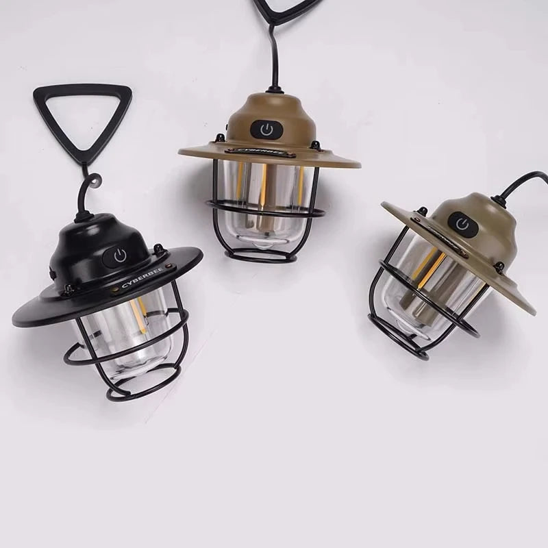 Rechargeable Vintage Camping Lantern