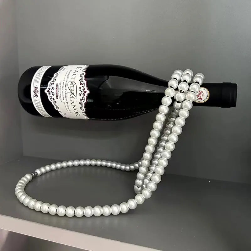 Luxury Pearl Wine Bottle Holder