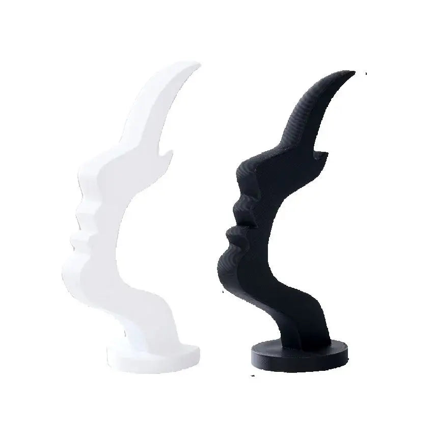 Creative Side Face Shaped Eyeglass Holder Stand