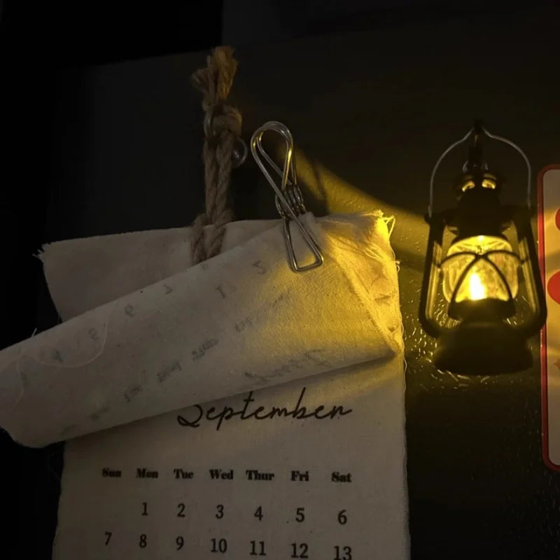 Miniature Camera & Lamp Light-Up Fridge Magnets