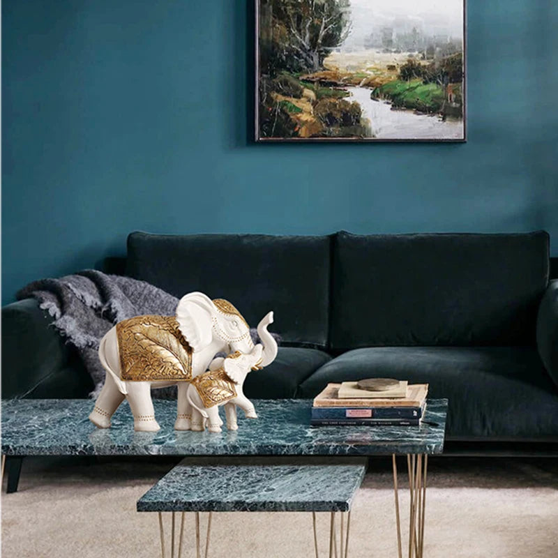 Resin Elephant Figurine