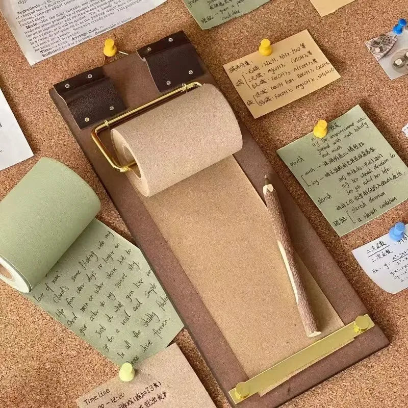 Hangable Retro Wooden Note Board