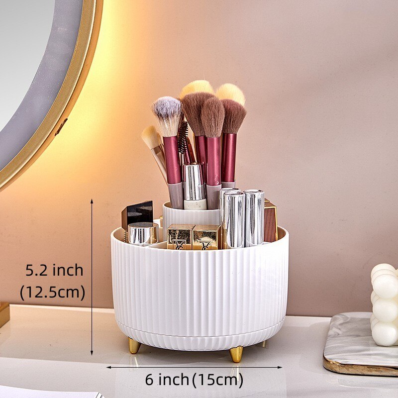 The GlamSpin 360° Rotating Cosmetic Organizer