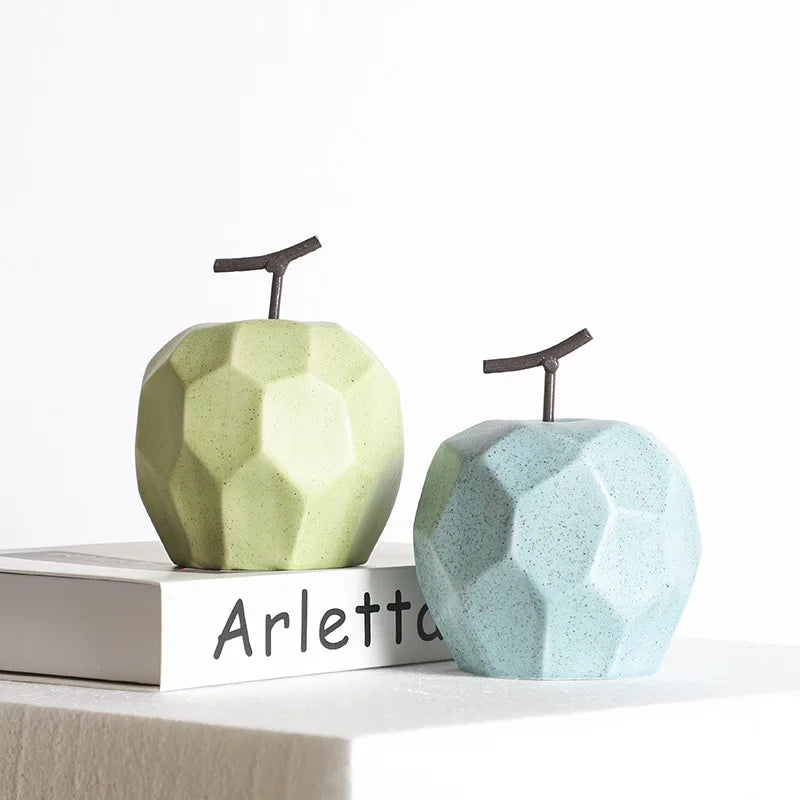 Modern Ceramic Fruit Sculptures