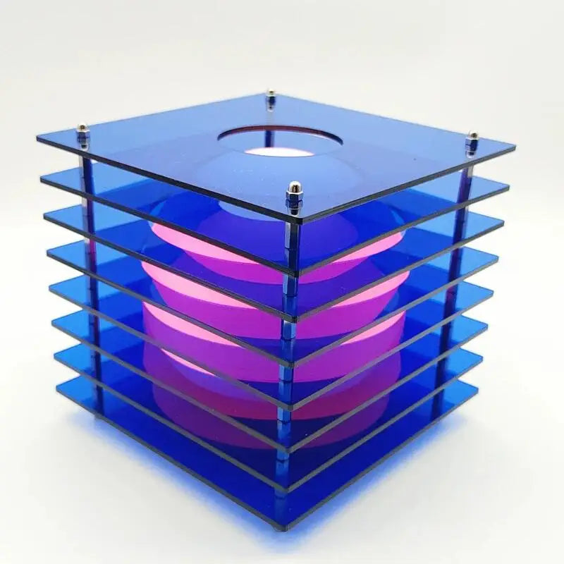 DIY 16-Color Rechargeable Acrylic Mood Lamp