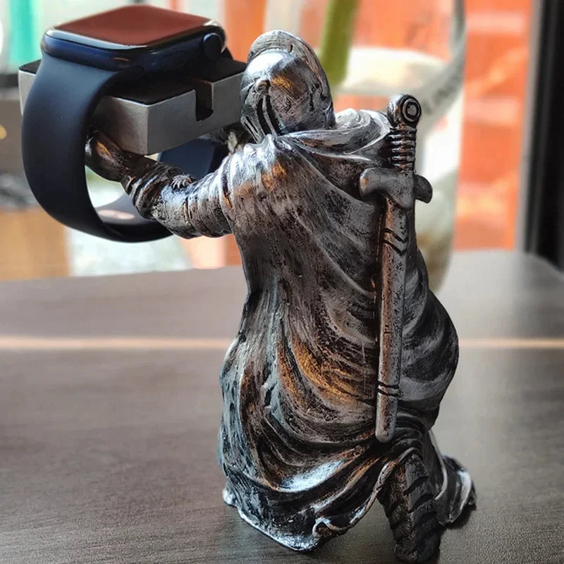 Knight Figurine Watch Holder