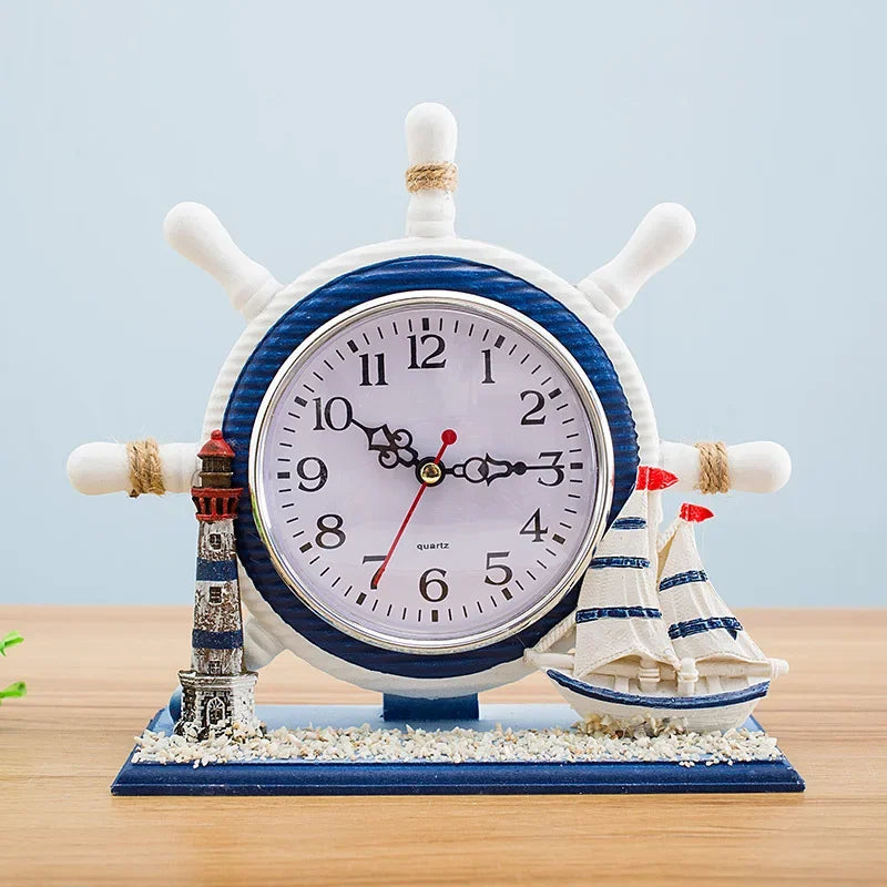 Nautical Helmsman Clock