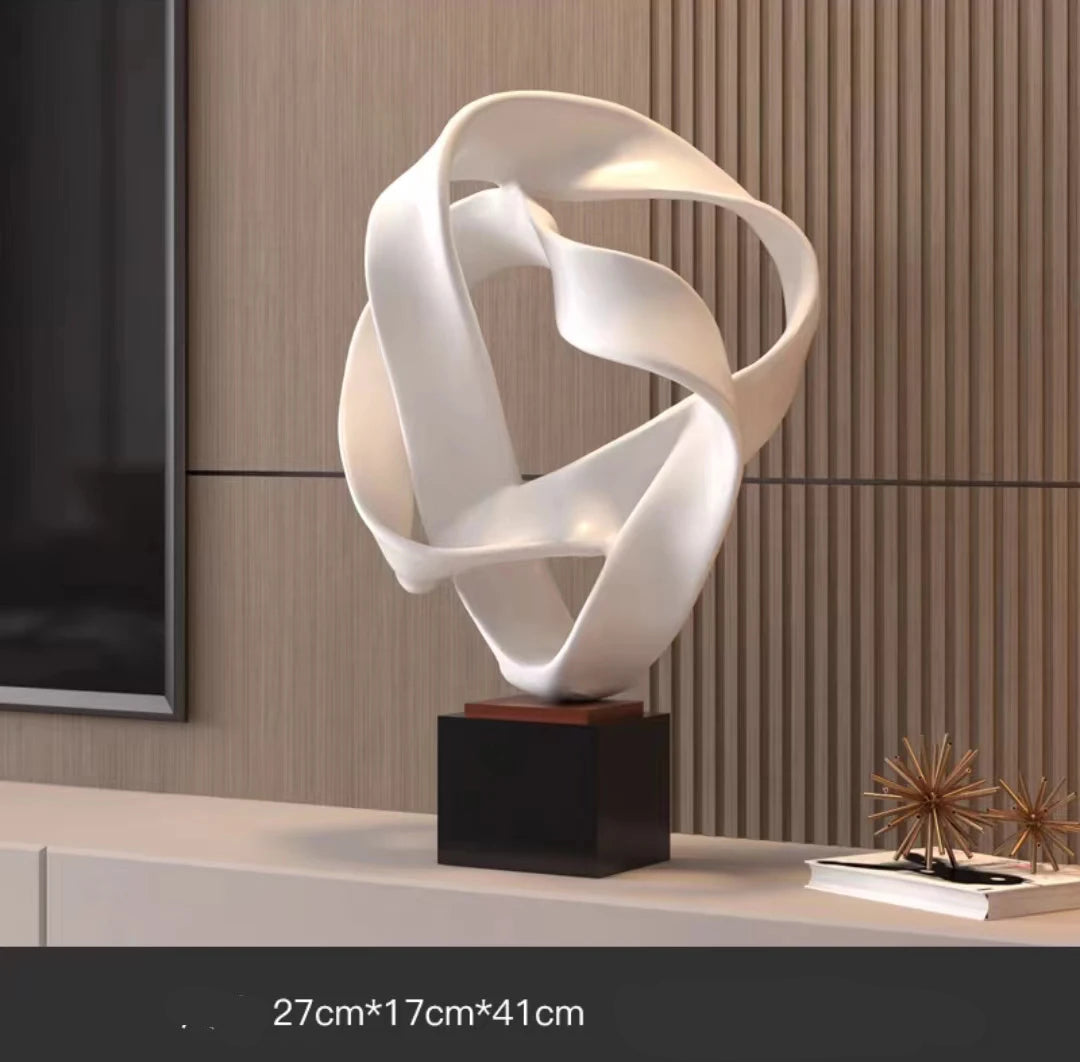 Modern Abstract Geometric Sculpture