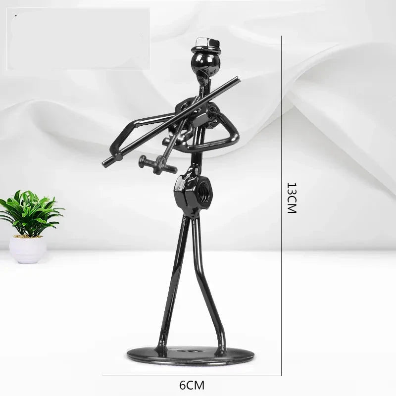 Metal Musician Figurines