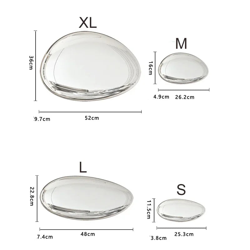 Modern Imitation Stainless Steel Wall & Pendant Decor