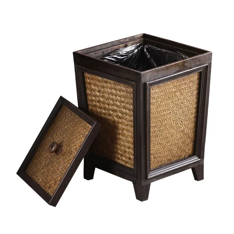 Retro Style Waste Basket