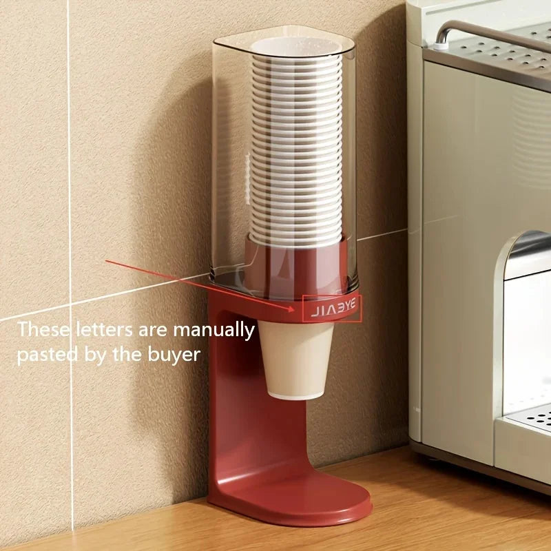 Pull-Type Disposable Cup Dispenser