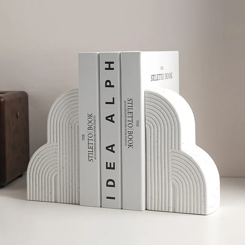 Modern Nordic Ceramic Bookend