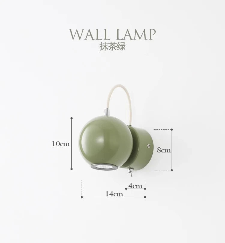 Minimalist Magnetic Bedside & Reading Wall Lamp