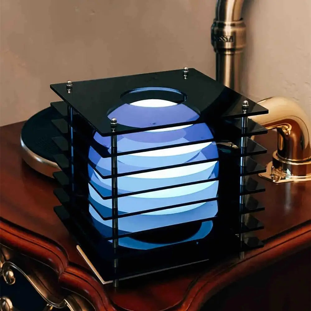 DIY 16-Color Rechargeable Acrylic Mood Lamp