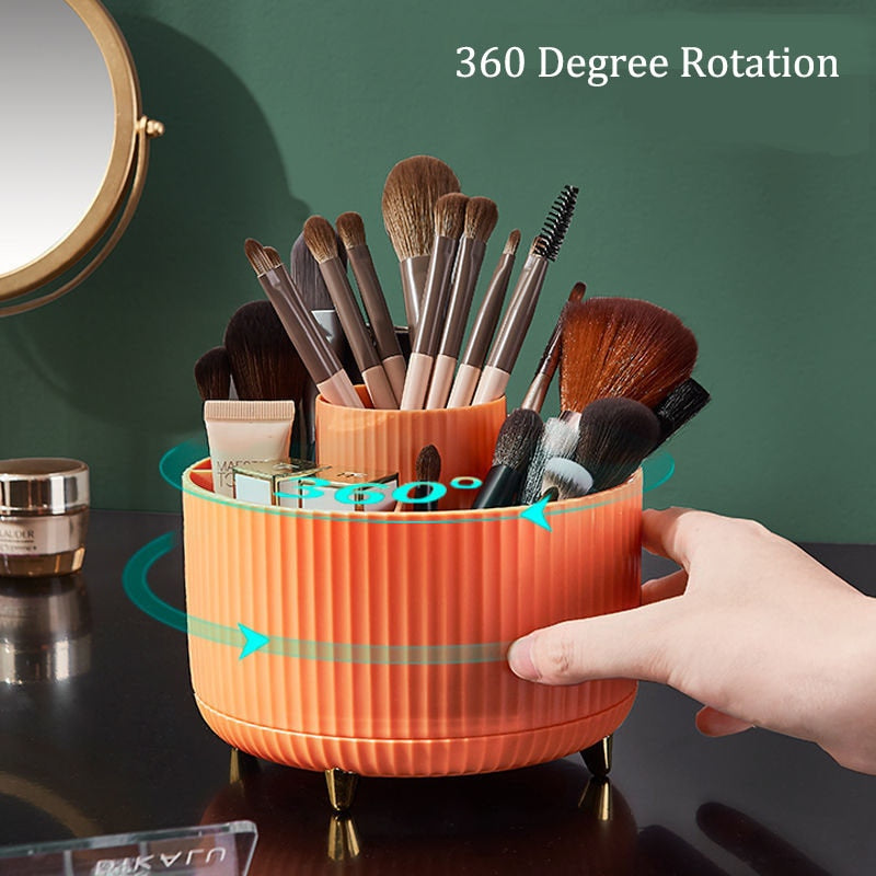 The GlamSpin 360° Rotating Cosmetic Organizer