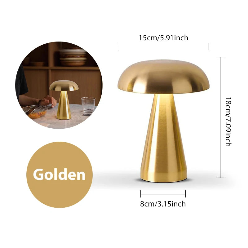 The Aura Mushroom Lamp