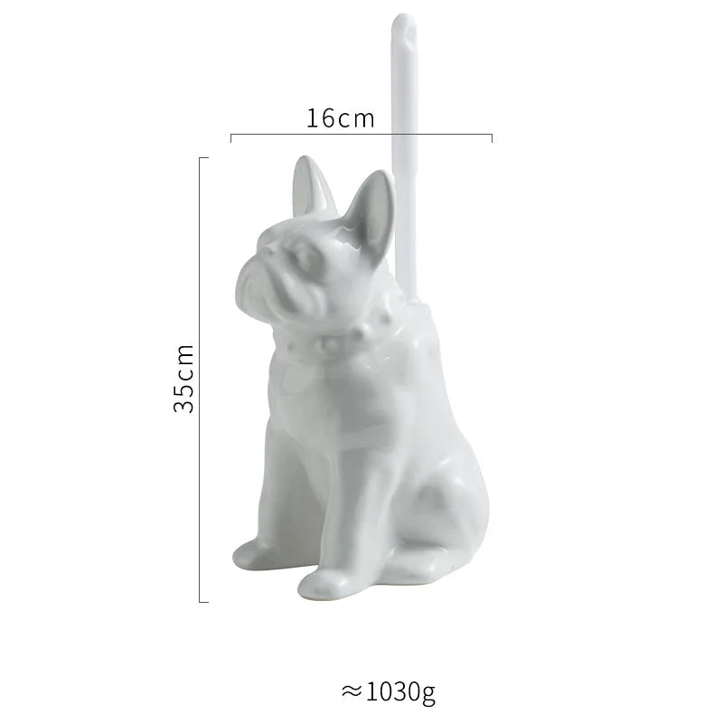 Luxury Dog-Shaped Toilet Brush