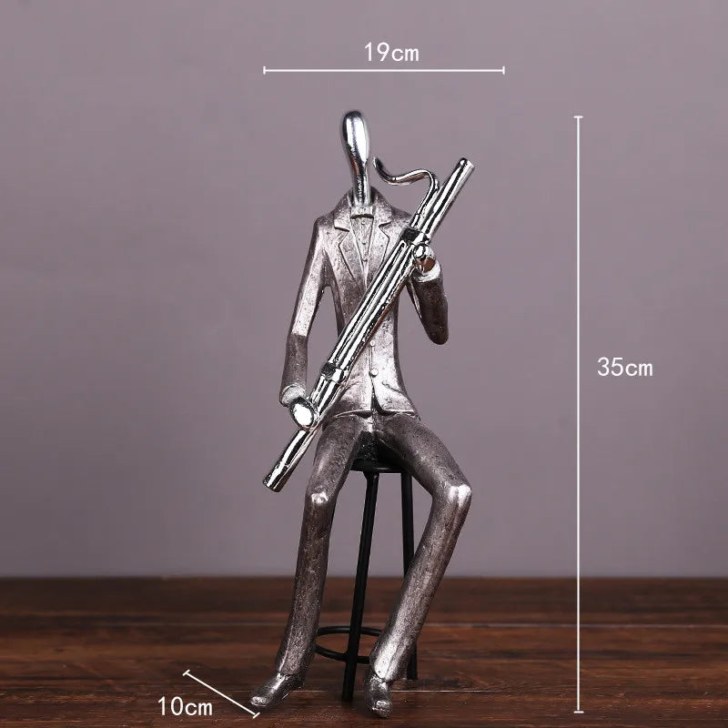 Jazz Band Home Decor Sculpture