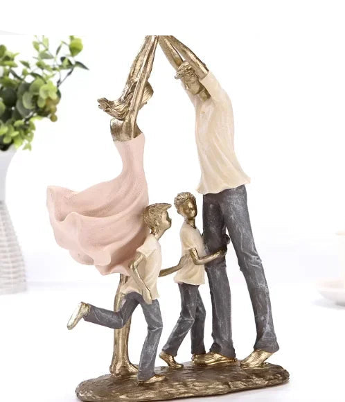 Our Loving Home Family of Four Sculpture