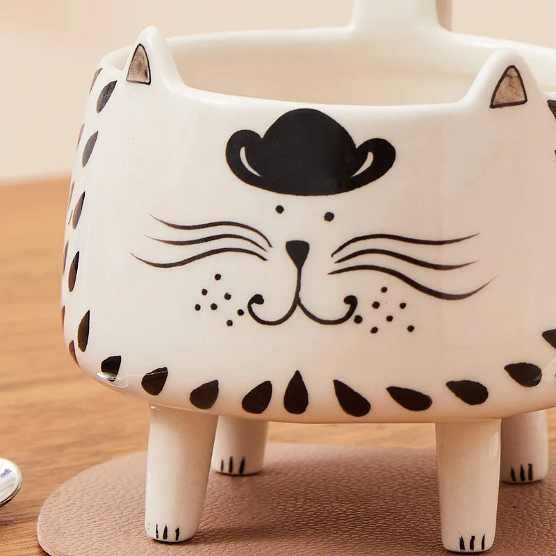 Ceramic Meow Coffee Cup
