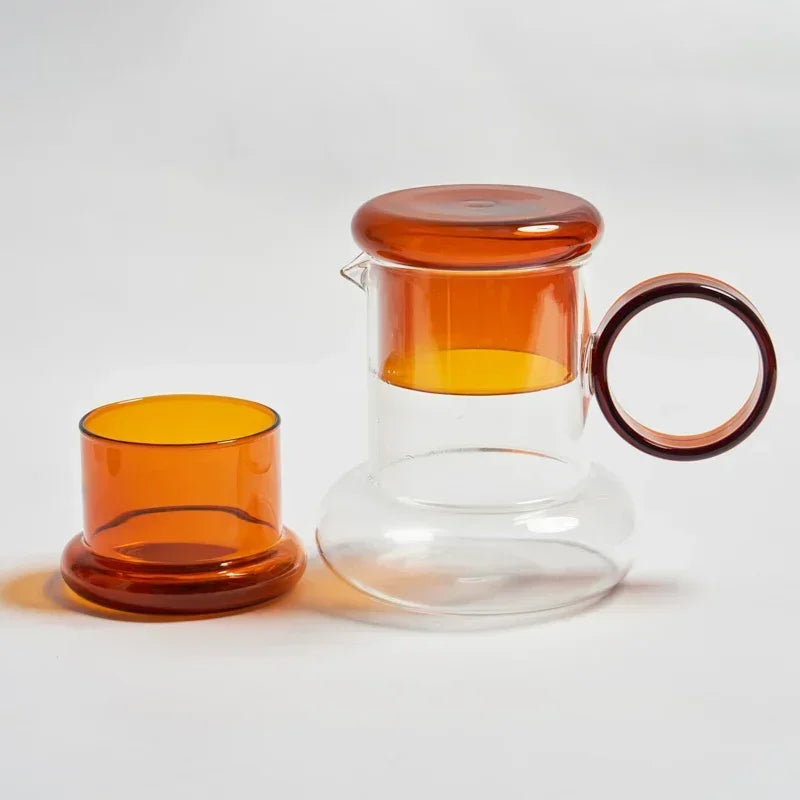 Aura Glass Carafe & Cup Set