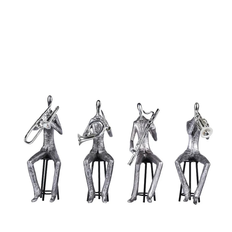 Jazz Band Home Decor Sculpture