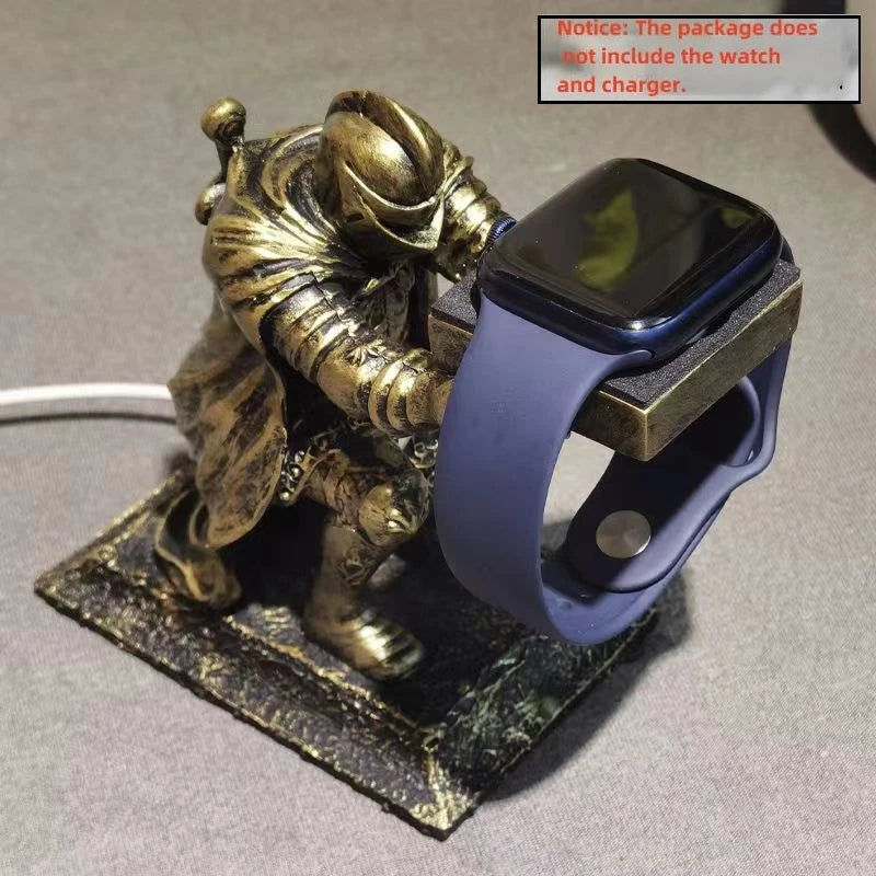 Knight Figurine Watch Holder