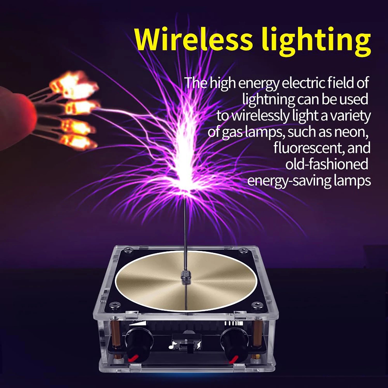 Bluetooth Tesla Coil Music Box