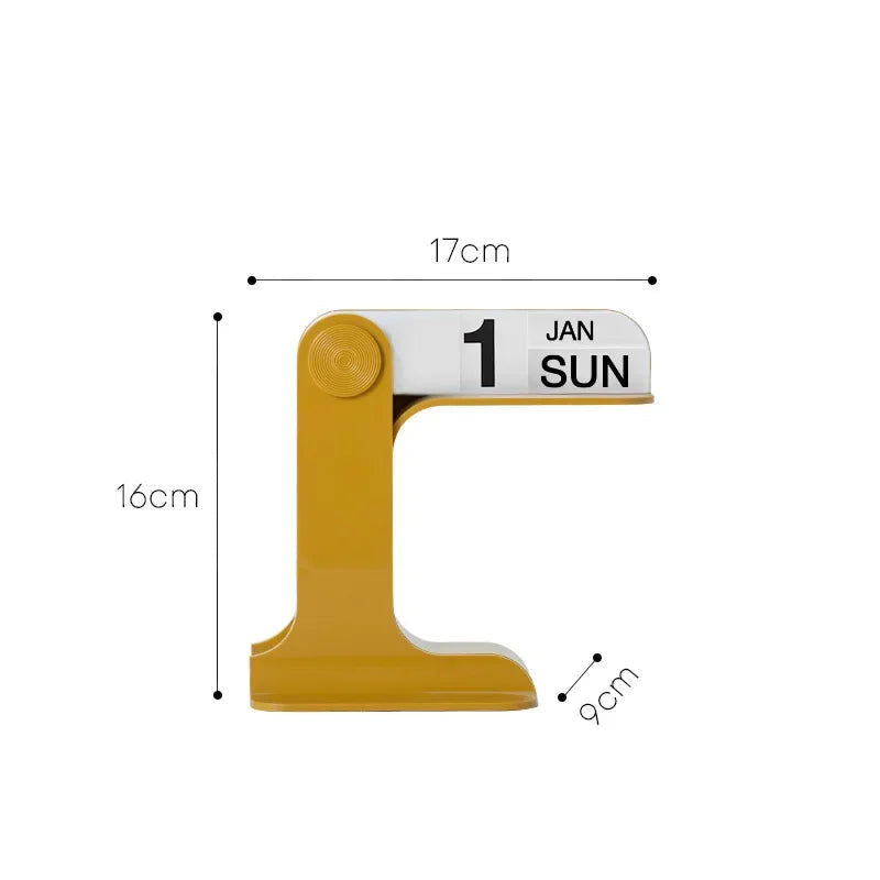 Modern Flip Desktop Calendar