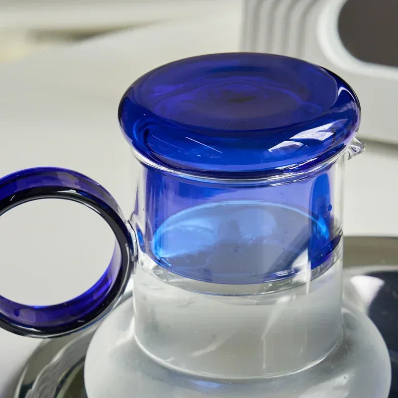 Aura Glass Carafe & Cup Set