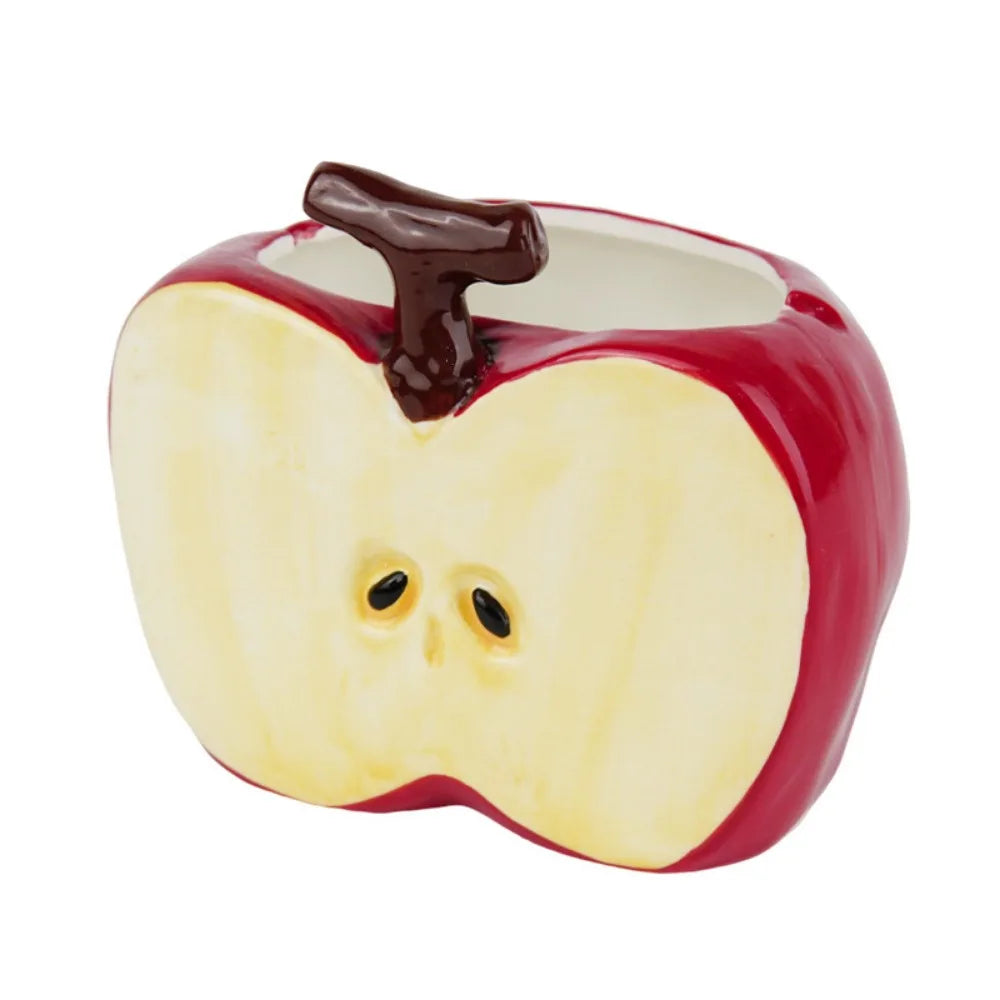 Creative Fruit-Shaped Ceramic Toothbrush Holder