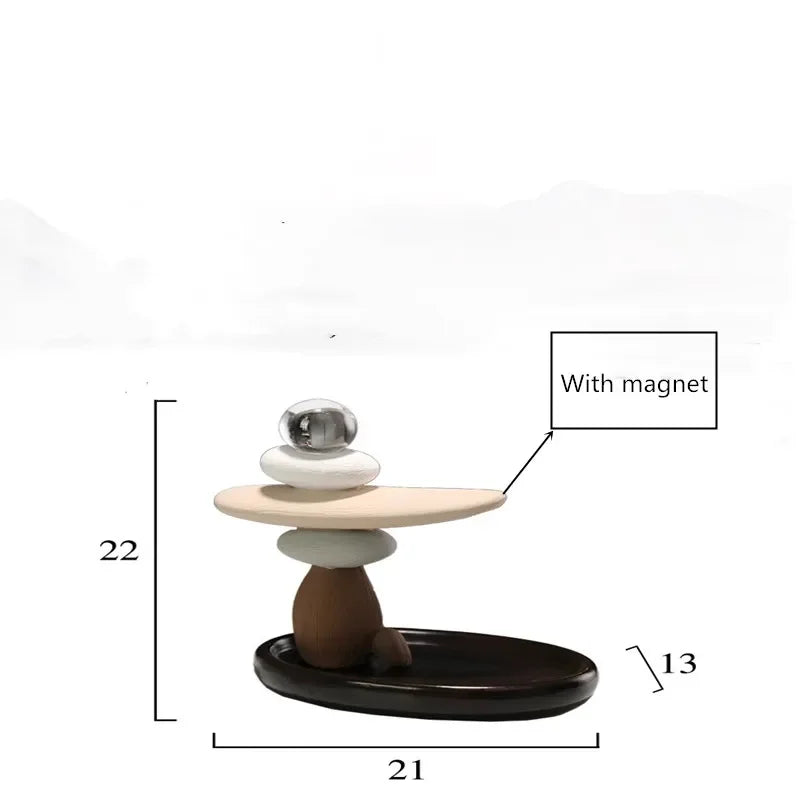 Modern Ceramic Key Holder and Sculpture