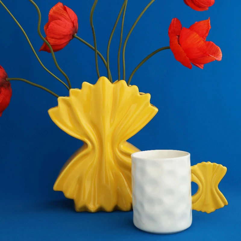 Nordic Creative Pasta &amp; Pretzel Ceramic Vases