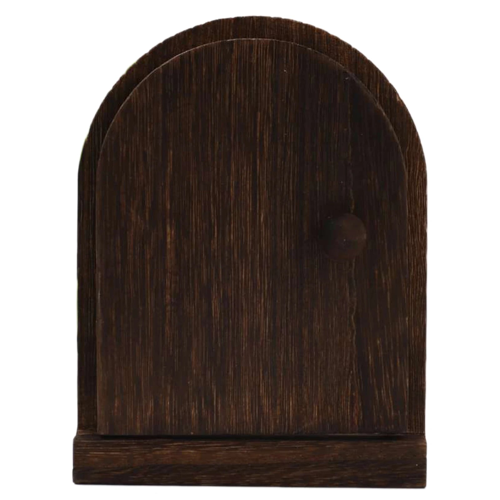 Wooden Fairy Door Wall Cover – Decorative Hinged Frame