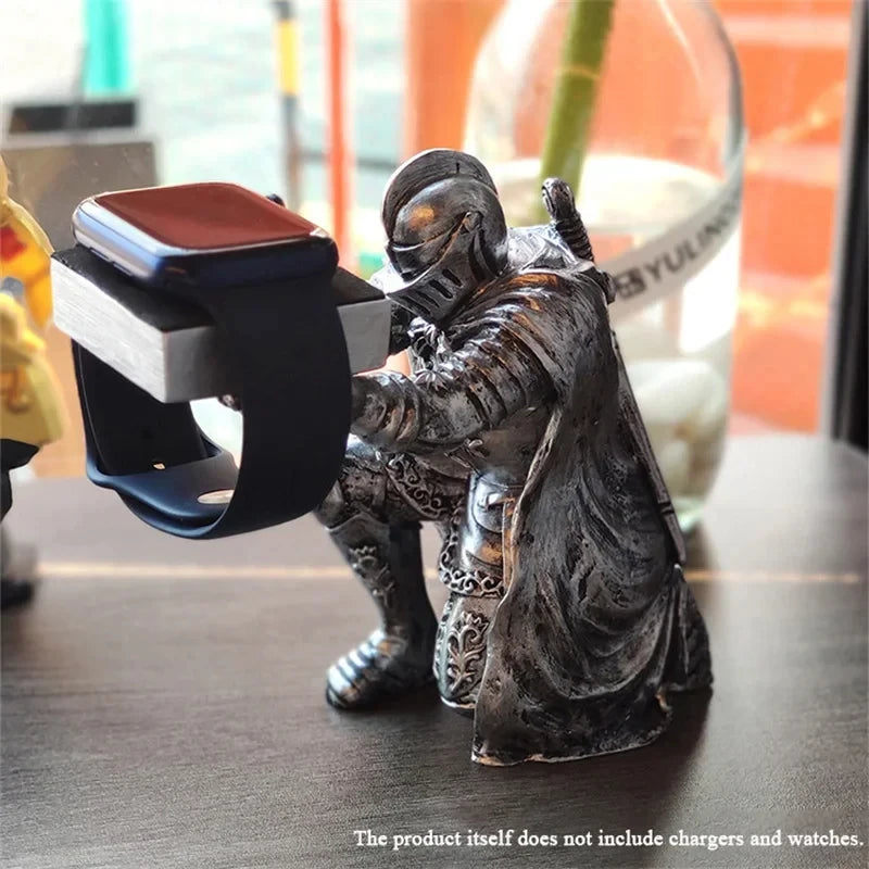 Knight Figurine Watch Holder